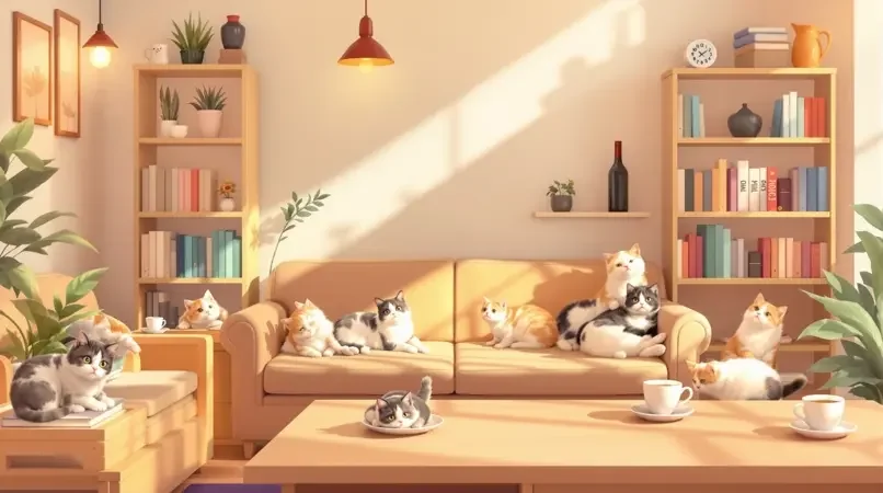 猫咪咖啡馆 - 南瓜影视大全热门短片封面